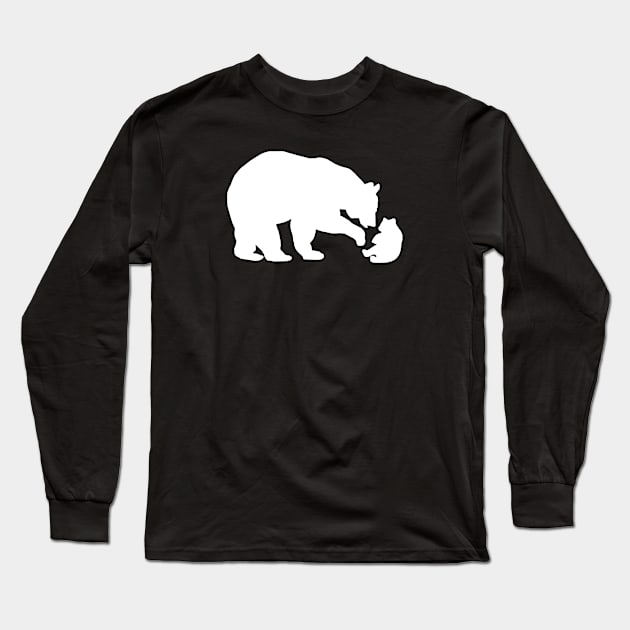 Mama Bear Long Sleeve T-Shirt by Mamon